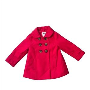 Old Navy Red Peacoat
